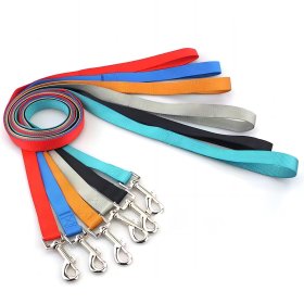 Plain imitation nylon pet leash