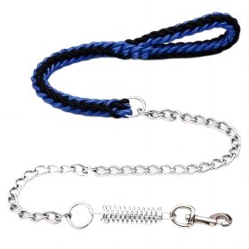 Eight strand nylon iron chain traction rope