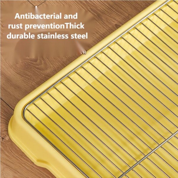 Stainless steel mesh frame pet dog excrement basin dog bedpan