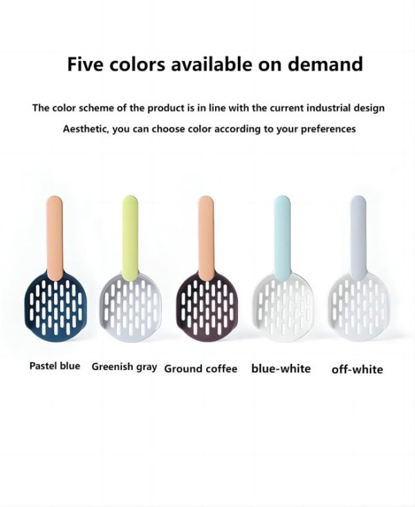 ABS cat litter shovel thickened cat litter shovel