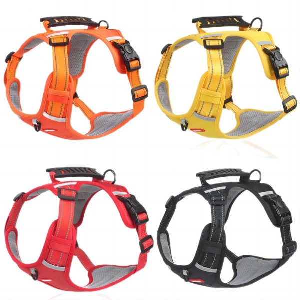 Tank top explosion-proof reflective dog chest and back