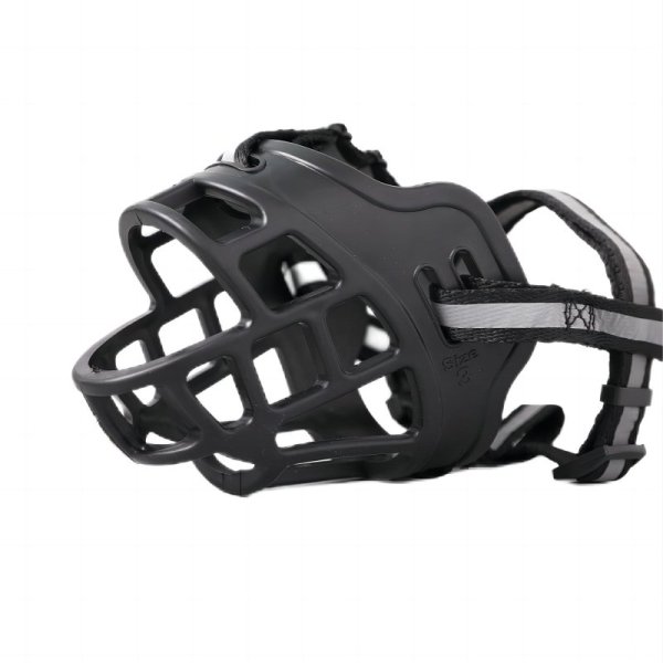 Adjustable Plastic pet muzzle