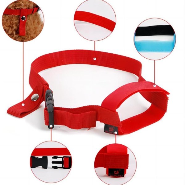 Small Dog Outgoing Mouth Cover