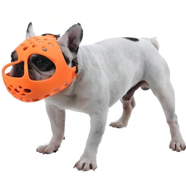 Bulldog muzzle soft rubber mask