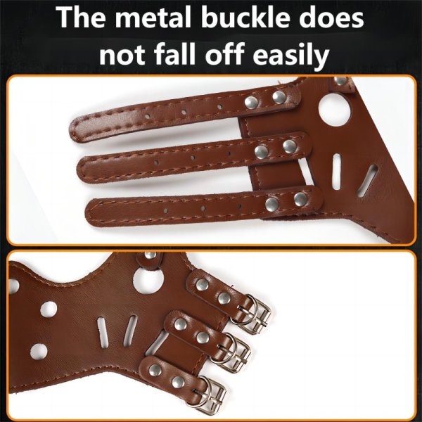 PU imitation leather dog muzzle