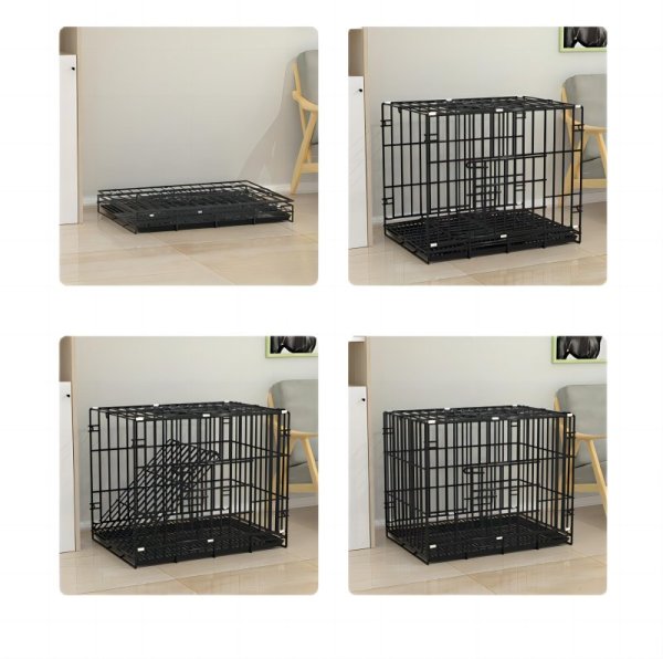 Foldable thick iron cage