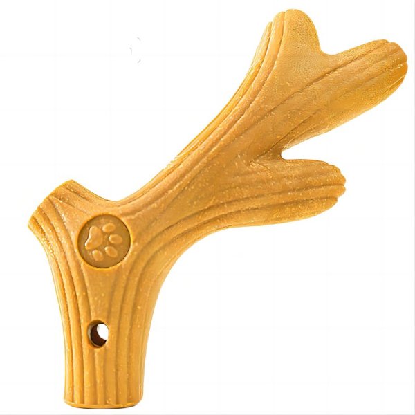 Pine-wood abrasive gnawing stick