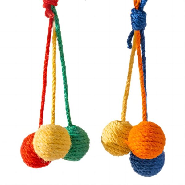 Hanging twine ball