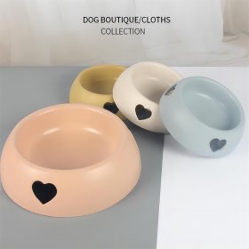 Plastic Love Pet Food Pot
