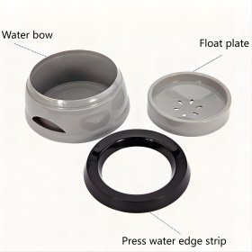 Car pet plastic round bowl