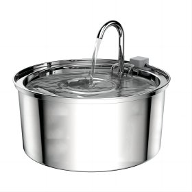 Pet stainless steel automatic circulating water dispenser