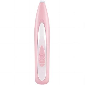 Rechargeable pet shaver with light
