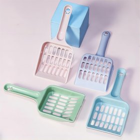 The new cat litter shovel mesh is resistant to falling and durab