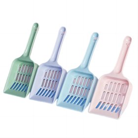 The new cat litter shovel mesh is resistant to falling and durab