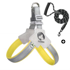 Saddle style pet chest strap set