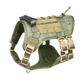 Tactical Chest Back Vest Dog Chest Strap Set