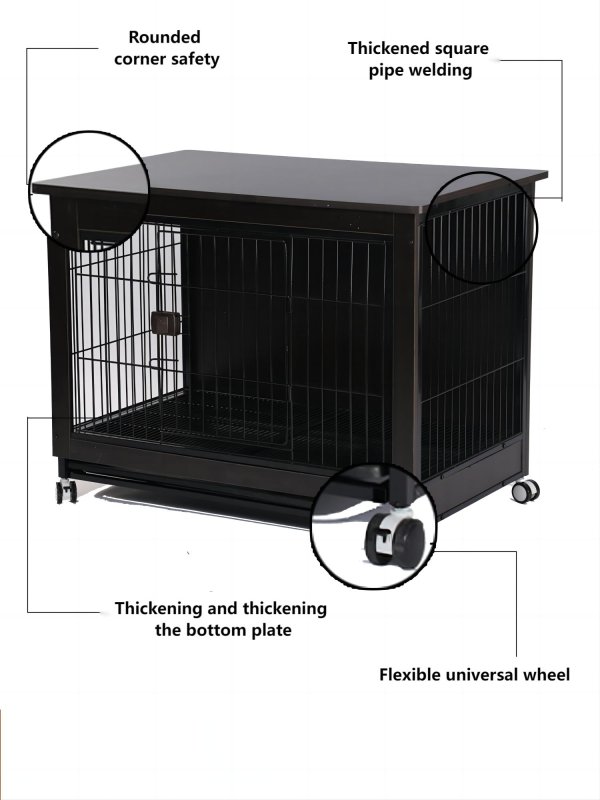 Wooden indoor Shiba Inu Medium sized dog small dog cage