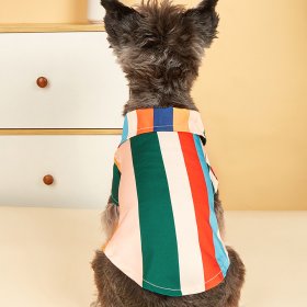 Mix striped British style shirt