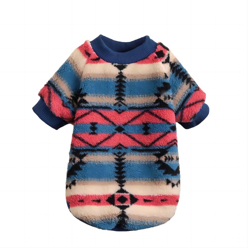 Clothing autumn and winter style ins stripe plush sweater