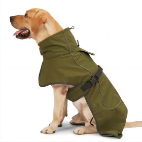 Winter plush reflective waterproof cotton jacket