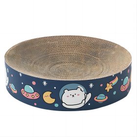 Double-sided cat scratching board