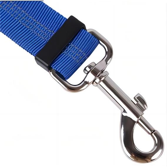 Car mounted dog safety traction belt